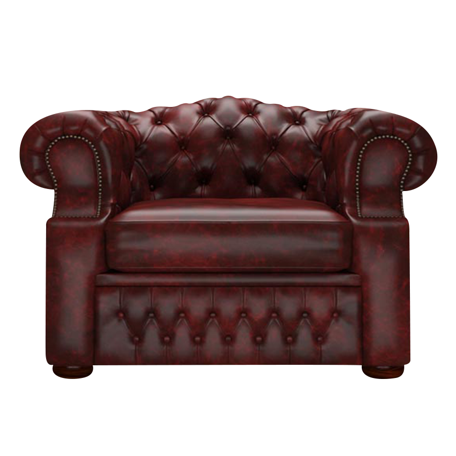 Lawrence Chesterfield Fåtölj Etna Red