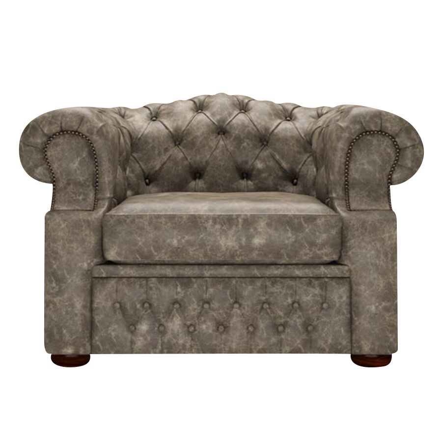 Lawrence Chesterfield Fåtölj Etna Taupe