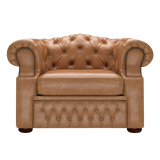 Lawrence Chesterfield Fåtölj Old English Tan