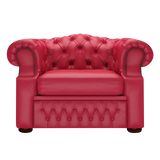 Lawrence Chesterfield Fåtölj Shelly Flame Red