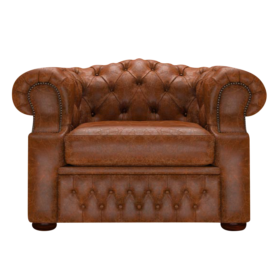 Lawrence Chesterfield Fåtölj Tudor Chestnut