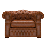 Lawrence Chesterfield Fåtölj Tudor Chestnut