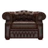 Lawrence Chesterfield Fåtölj Tudor Mahogany