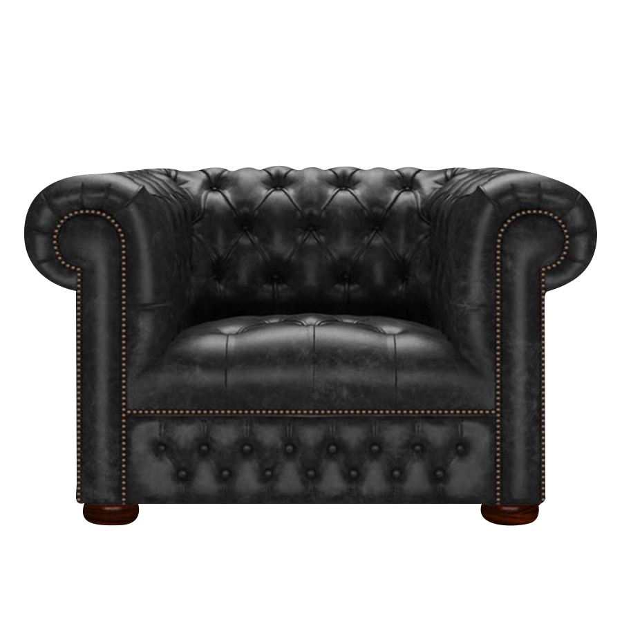 Linwood Chesterfield Fåtölj Etna Black