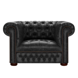 Linwood Chesterfield Fåtölj Etna Black