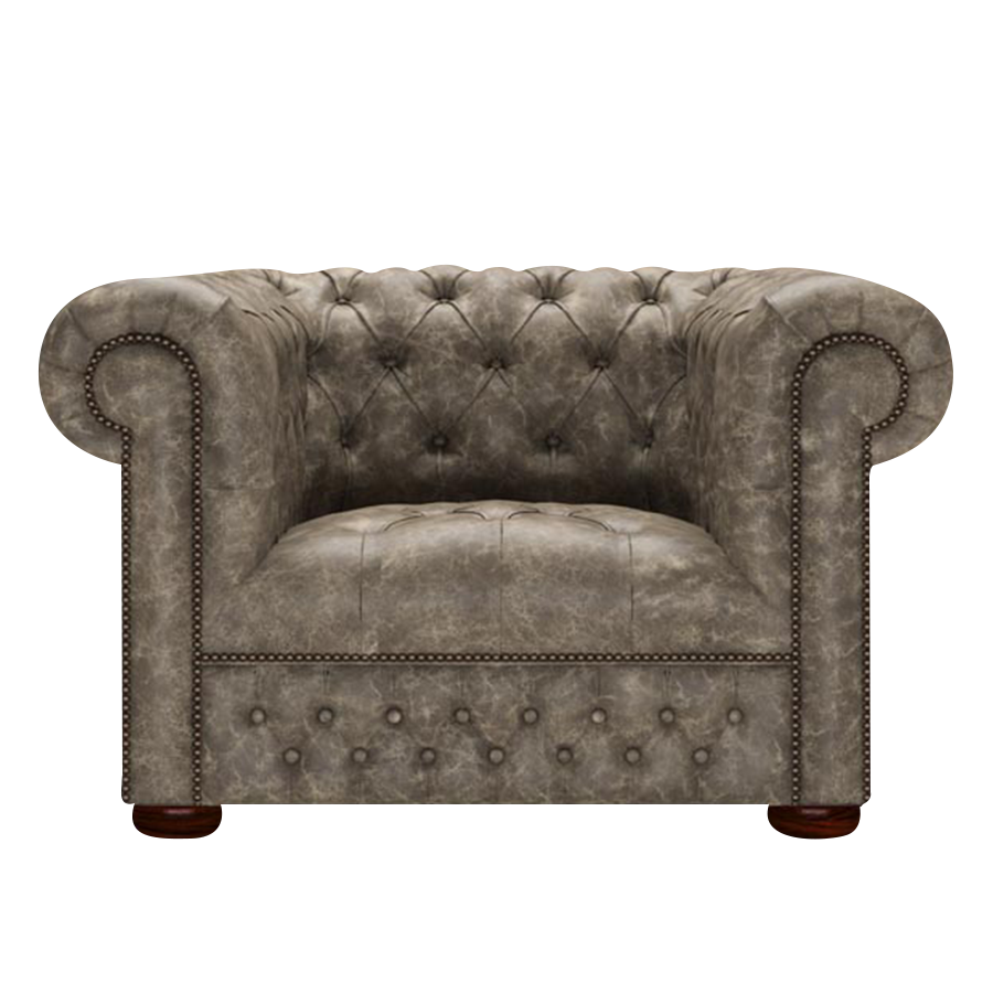 Linwood Chesterfield Fåtölj Etna Taupe