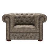 Linwood Chesterfield Fåtölj Etna Taupe
