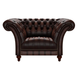 Montgomery Chesterfield Fåtölj Antique Brown