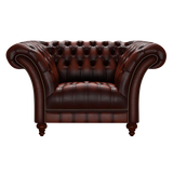 Montgomery Chesterfield Fåtölj Antique Chestnut
