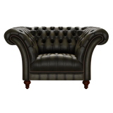 Montgomery Chesterfield Fåtölj Antique Olive