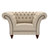 Montgomery Chesterfield Fåtölj Birch Blush Beige