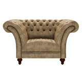 Montgomery Chesterfield Fåtölj Etna Beige
