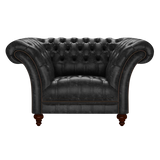 Montgomery Chesterfield Fåtölj Etna Black