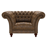 Montgomery Chesterfield Fåtölj Etna Brandy