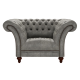 Montgomery Chesterfield Fåtölj Etna Grey