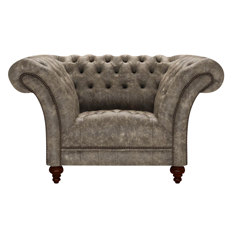 Montgomery Chesterfield Fåtölj Etna Taupe