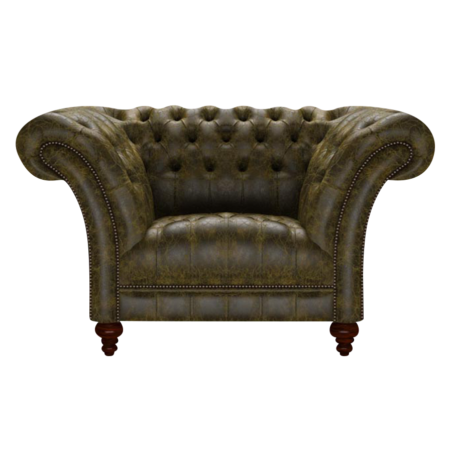 Montgomery Chesterfield Fåtölj Tudor Birch