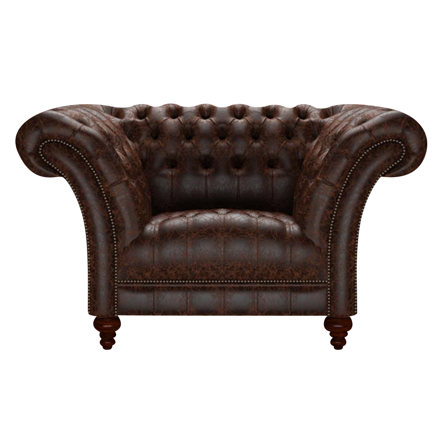 Montgomery Chesterfield Fåtölj Tudor Mahogany