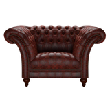 Montgomery Chesterfield Fåtölj Tudor Oxblood