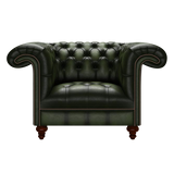 Nelson Chesterfield Fåtölj Antique Green