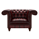 Nelson Chesterfield Fåtölj Antique Red