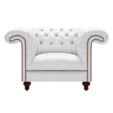 Nelson Chesterfield Fåtölj Birch White