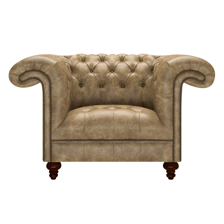 Nelson Chesterfield Fåtölj Etna Beige