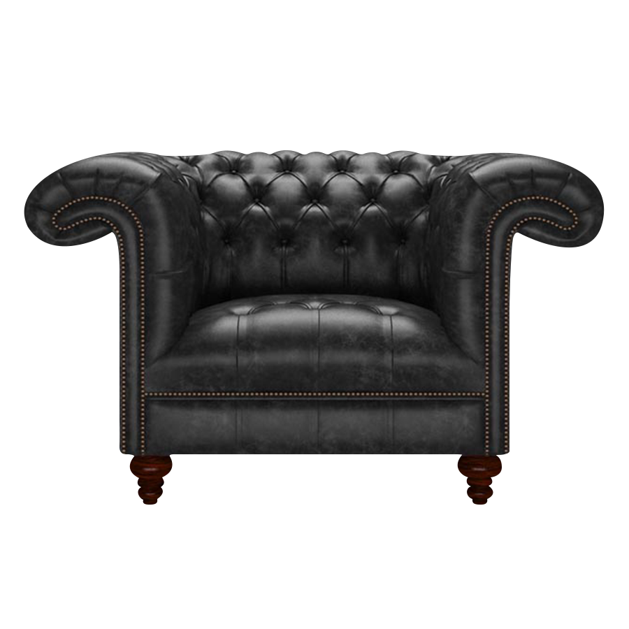 Nelson Chesterfield Fåtölj Etna Black