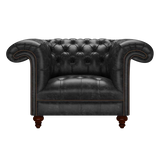 Nelson Chesterfield Fåtölj Etna Black