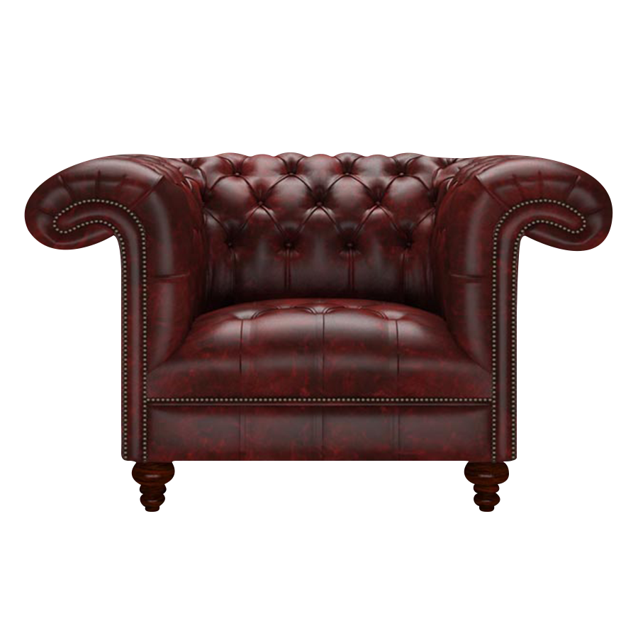 Nelson Chesterfield Fåtölj Etna Red
