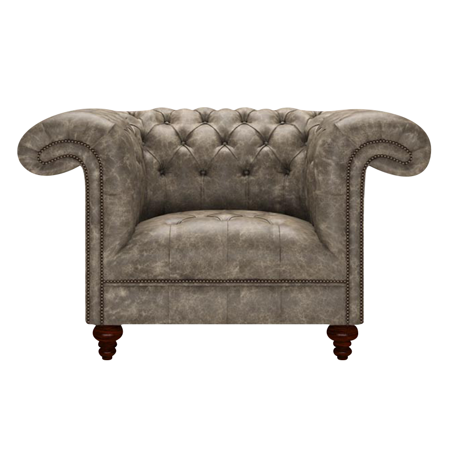 Nelson Chesterfield Fåtölj Etna Taupe