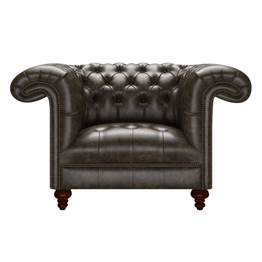 Nelson Chesterfield Fåtölj Old English Alga