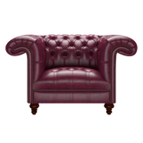 Nelson Chesterfield Fåtölj Old English Burgundy