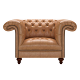 Nelson Chesterfield Fåtölj Old English Tan