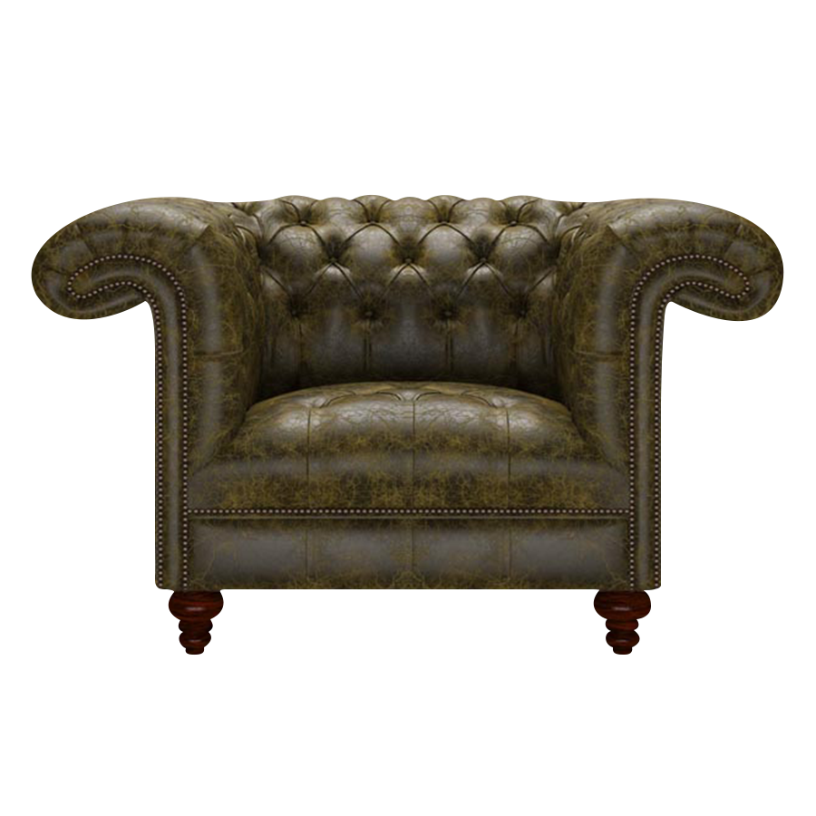 Nelson Chesterfield Fåtölj Tudor Birch