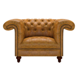 Nelson Chesterfield Fåtölj Tudor Mustard