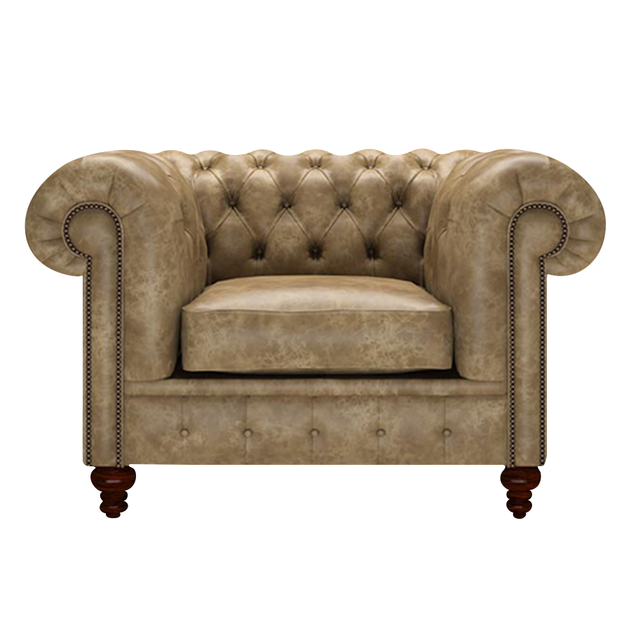 Raleigh Chesterfield Fåtölj Etna Beige