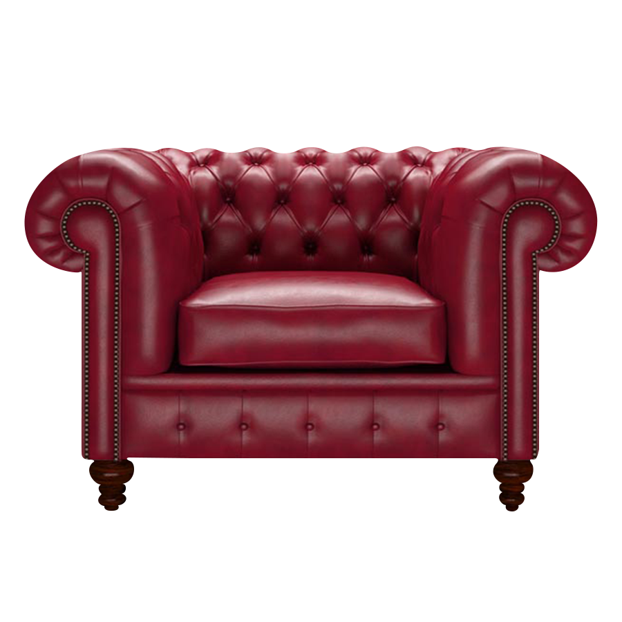 Raleigh Chesterfield Fåtölj Old English Gamay