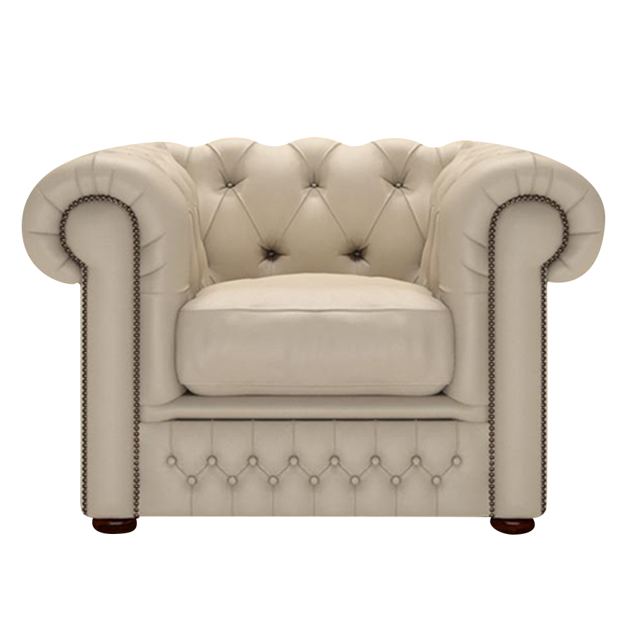 Shackleton Chesterfield Fåtölj Birch Blush Beige