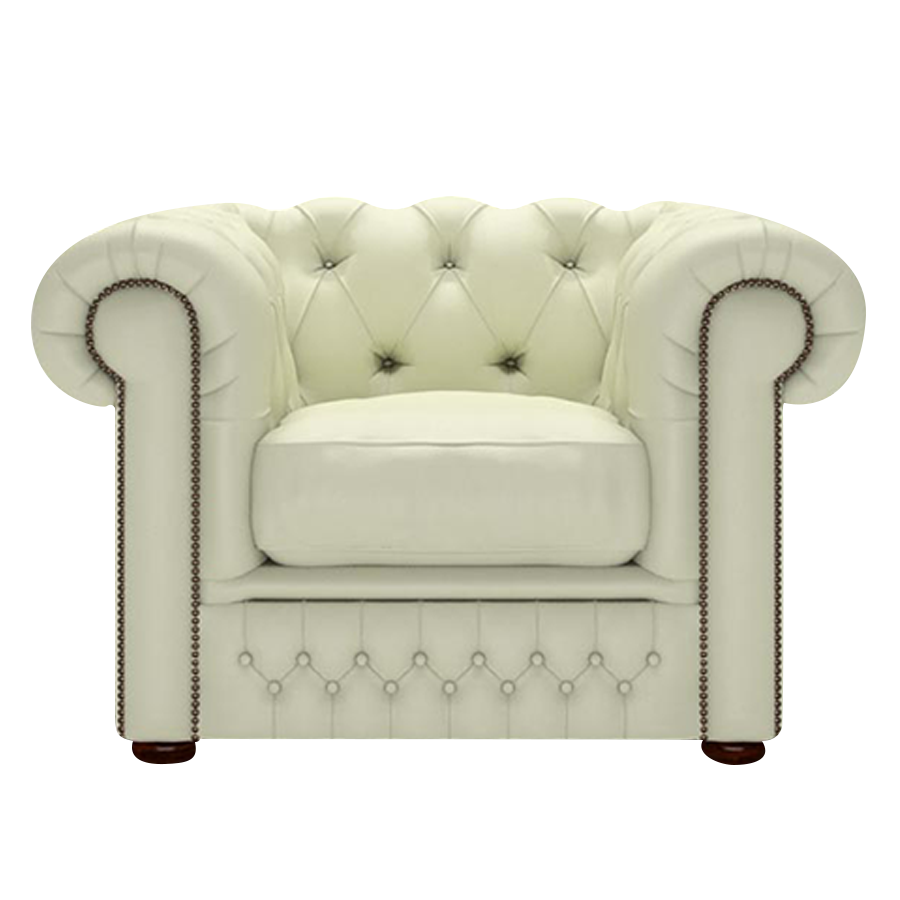 Shackleton Chesterfield Fåtölj Birch Cream