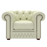 Shackleton Chesterfield Fåtölj Birch Cream