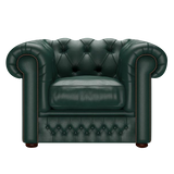 Shackleton Chesterfield Fåtölj Birch Forest Green