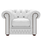 Shackleton Chesterfield Fåtölj Birch White