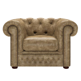 Shackleton Chesterfield Fåtölj Etna Beige