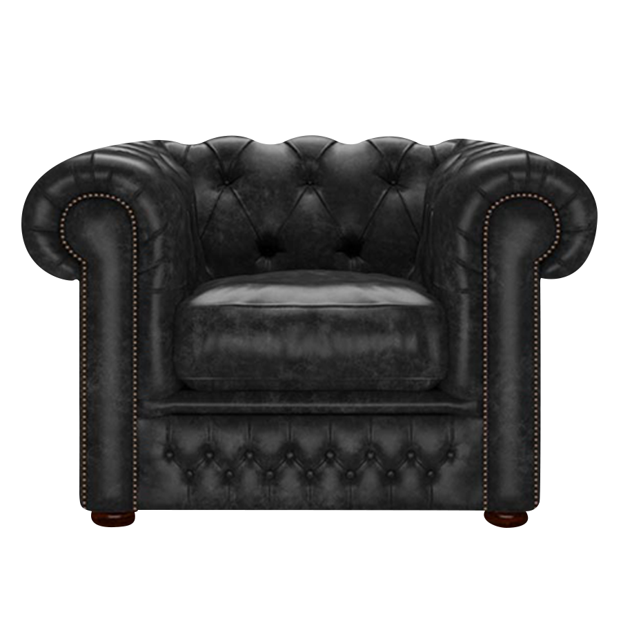 Shackleton Chesterfield Fåtölj Etna Black