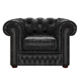 Shackleton Chesterfield Fåtölj Etna Black