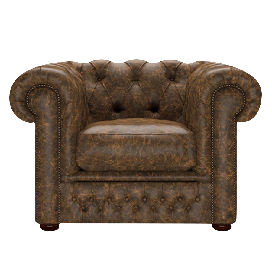 Shackleton Chesterfield Fåtölj Etna Brandy
