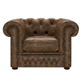 Shackleton Chesterfield Fåtölj Etna Brandy