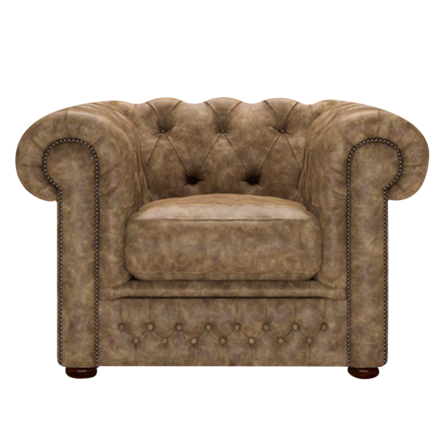 Shackleton Chesterfield Fåtölj Etna Camel