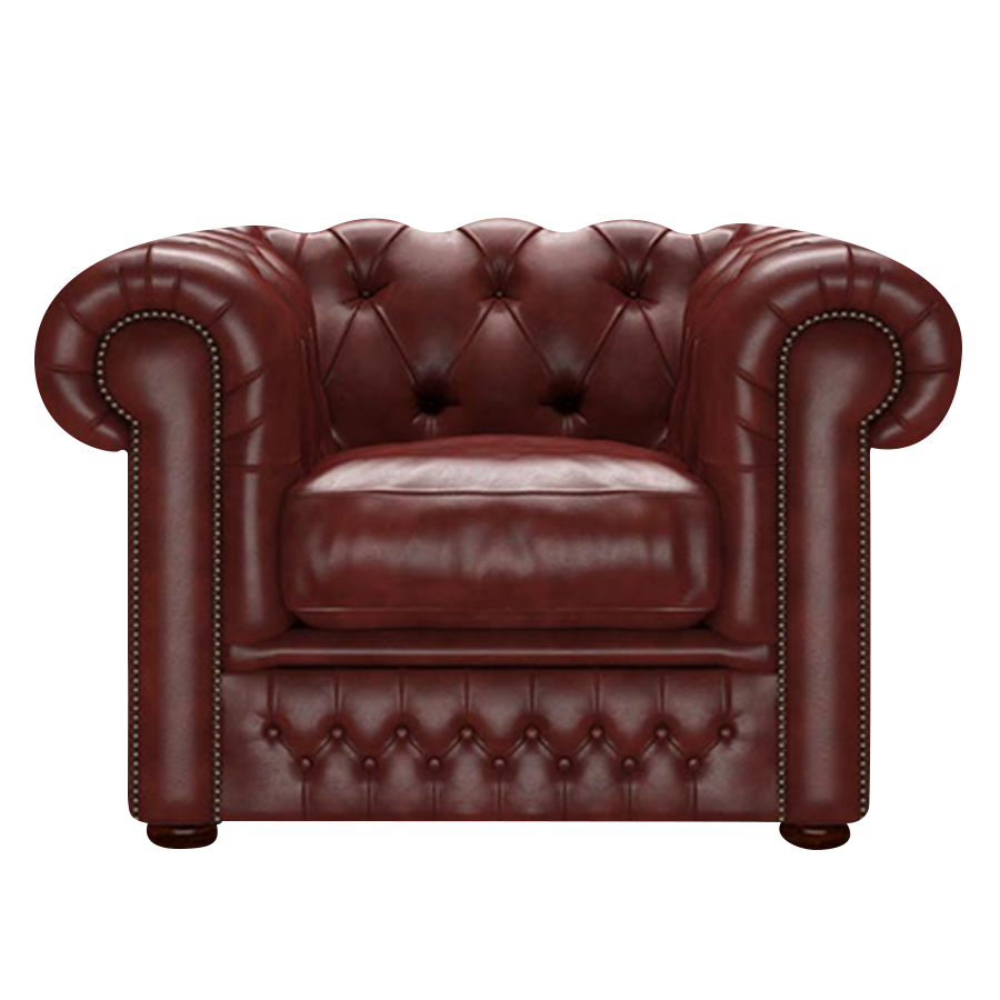 Shackleton Chesterfield Fåtölj Old English Chestnut